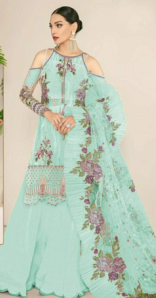 Ramsha R 382 A Georgget Stylish Designer Salwar Kameez