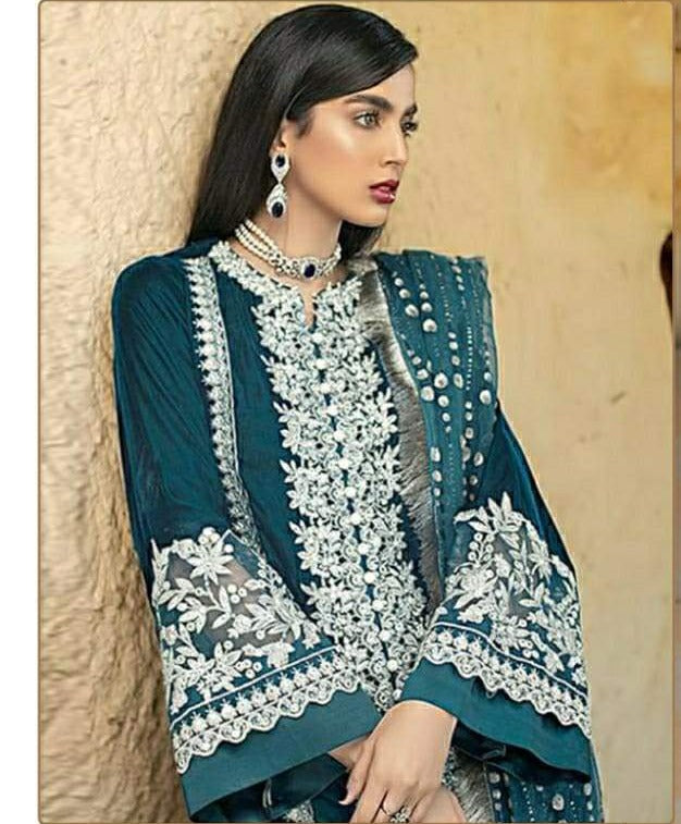 Ramsha R 384 B Fox Georgeete Designer Salwar Kameez