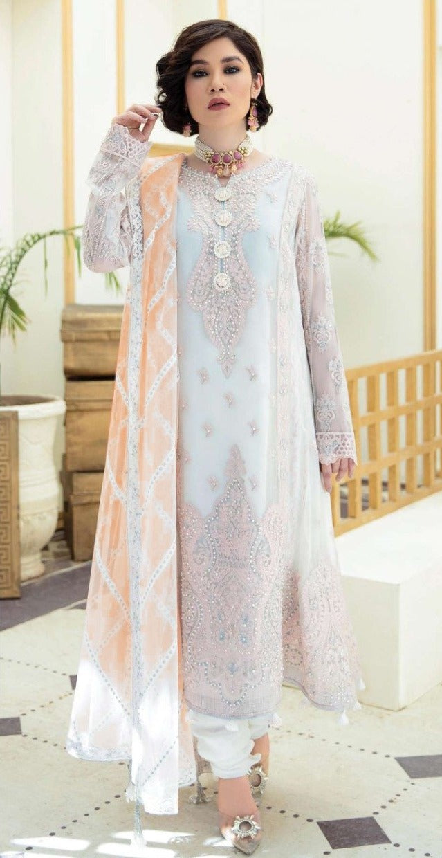 Ramsha R 343 Georgget Stylish Designer Salwar Kameez