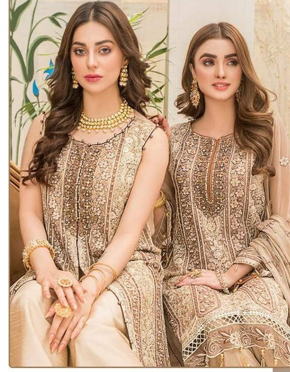Ramsha R 360 Georgget Casual Wear Salwar Kameez