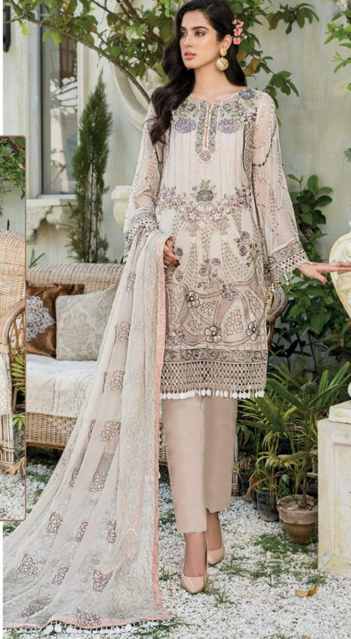 Ramsha R 361 Georgget Stylish Designer Salwar Kameez