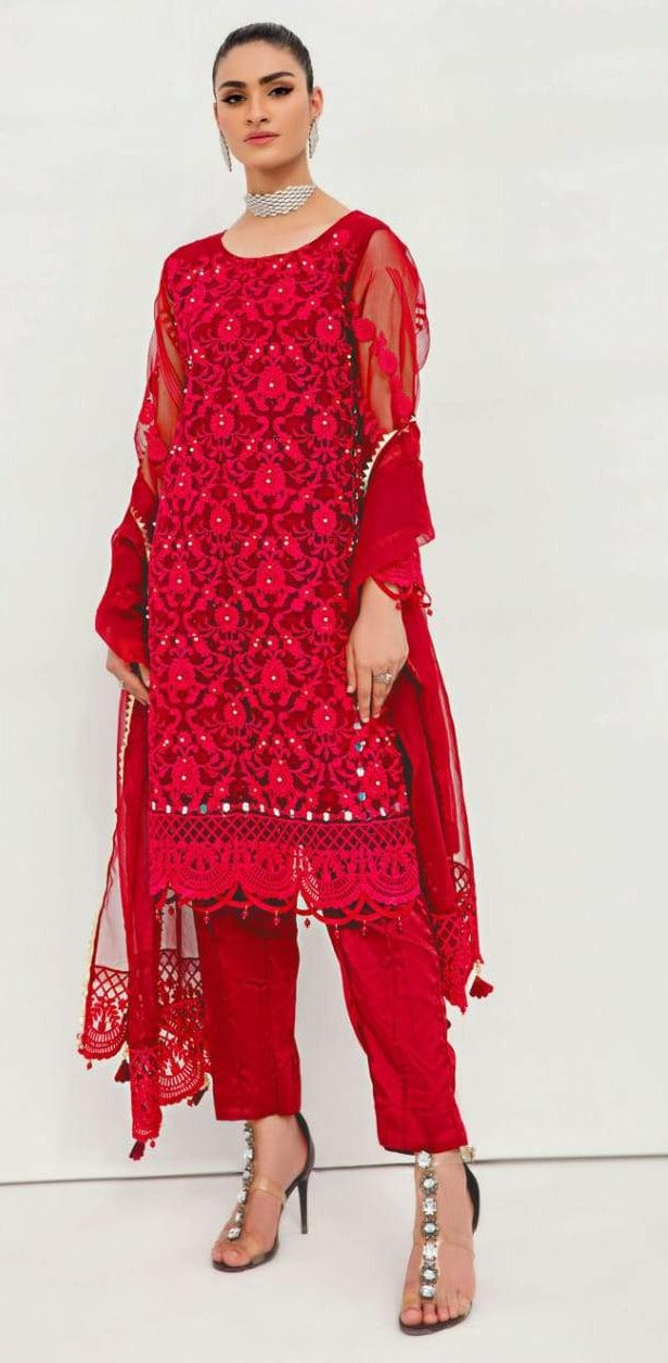 Ramsha R 364 Georgget Stylish Designer Salwar Kameez