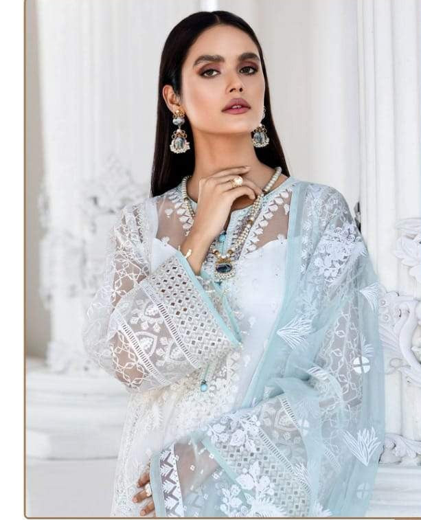 Ramsha R 371 Georgget Stylish Designer Salwar Kameez
