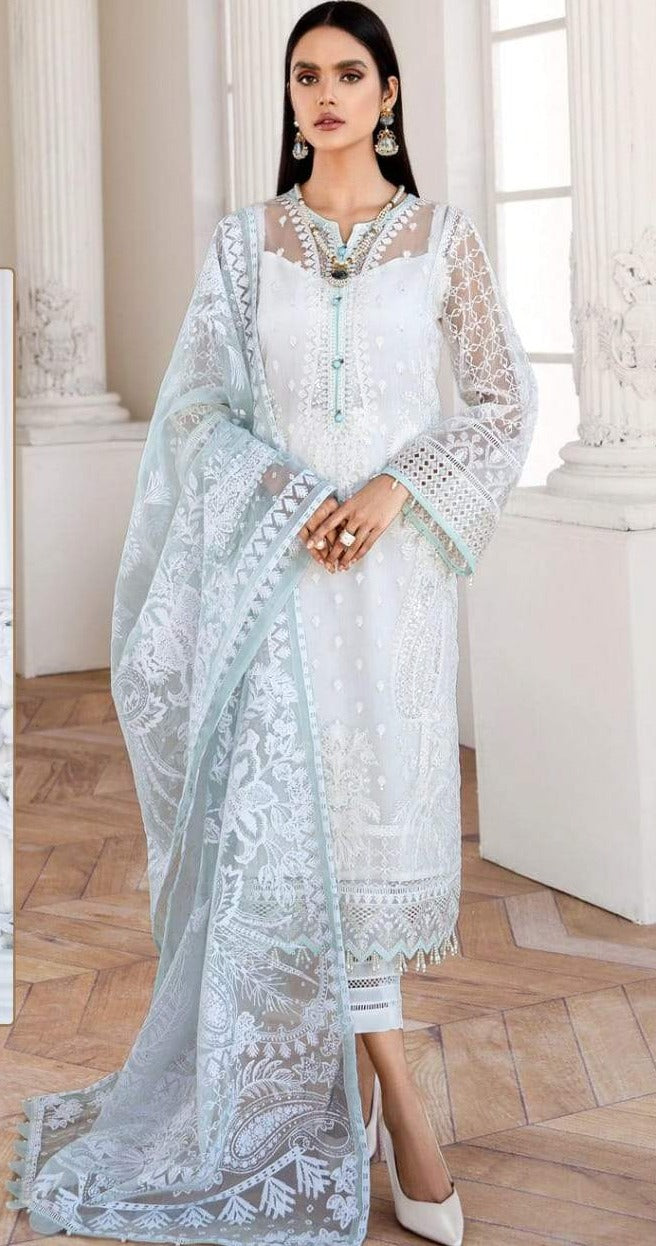Ramsha R 371 Georgget Stylish Designer Salwar Kameez
