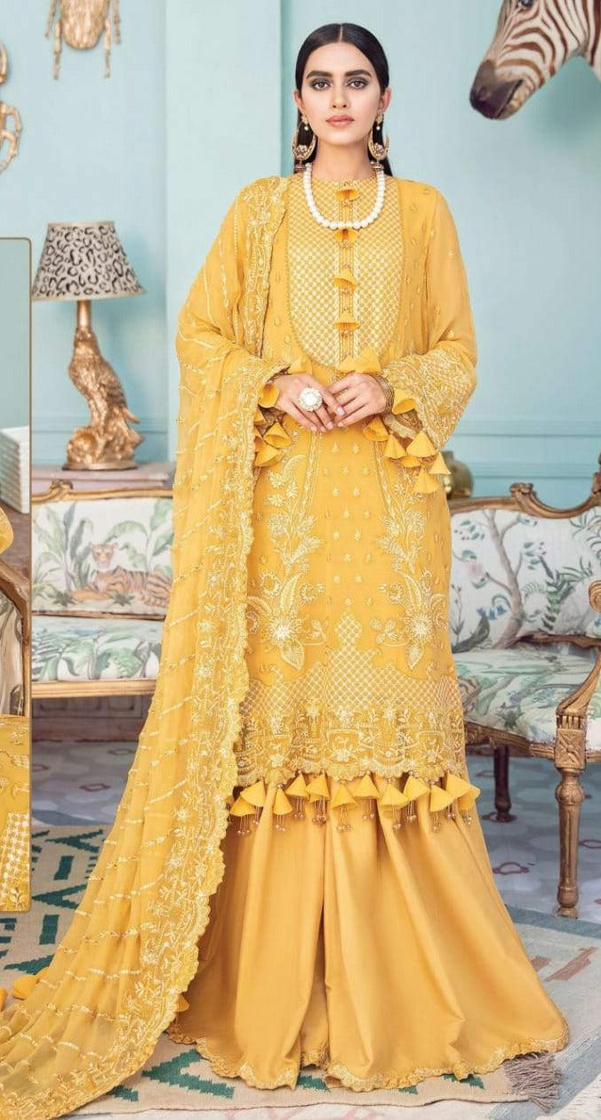 Ramsha R 374 Georgget Stylish Designer Salwar Kameez