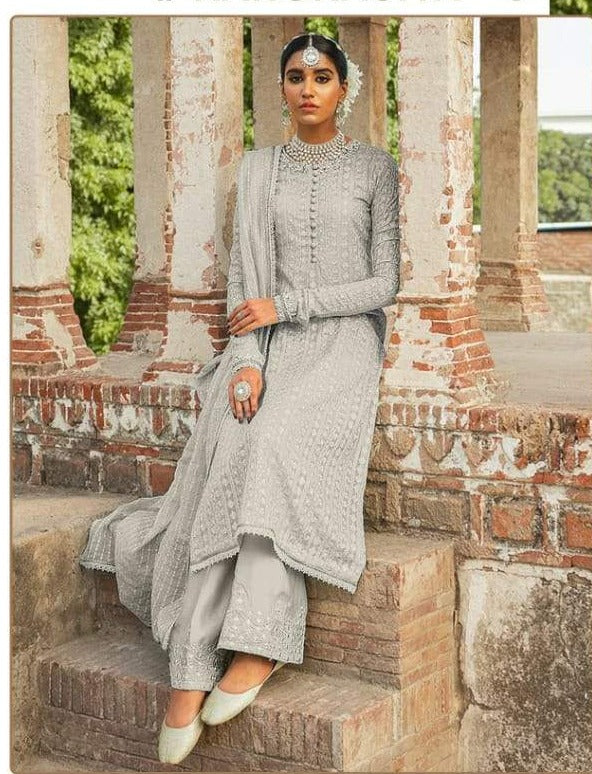 Ramsha Rangrasiya C Georgget  Designer Salwar Kameez