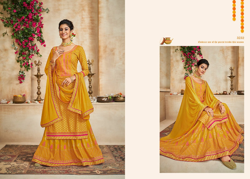 Rangoon Natraj Vol 5 Dno 3232  Rayon Stylish Festival Look Designer Wear Lehngha Choli