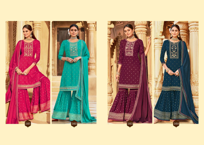 Rangoon Madhubala Rayon Stylish Designer Gorgeous Look Festival Wear Kurti