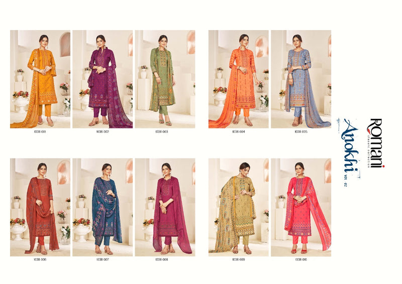 Romani Anokhi Vol 2 Cotton Stylish Designer Casual Wear Salwar Suit