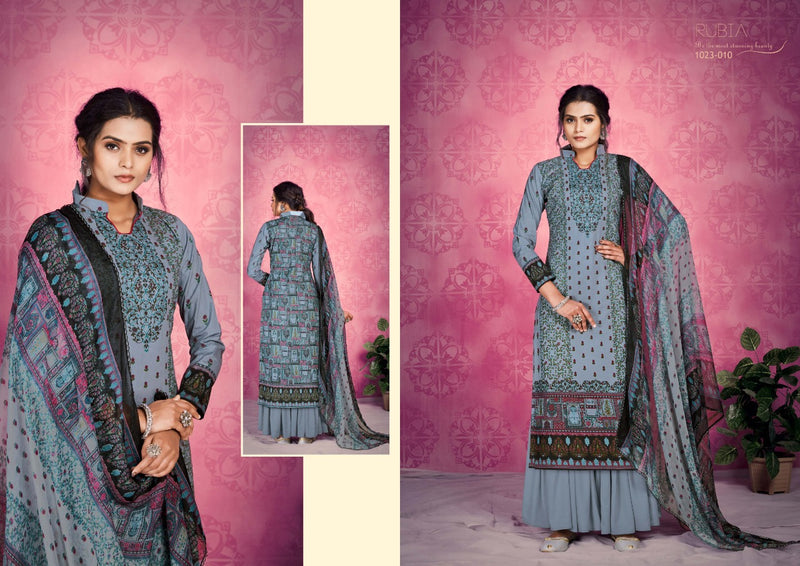 Romani Rubia Cambric Cotton Stylish Designer Casual Wear Salwar Kameez