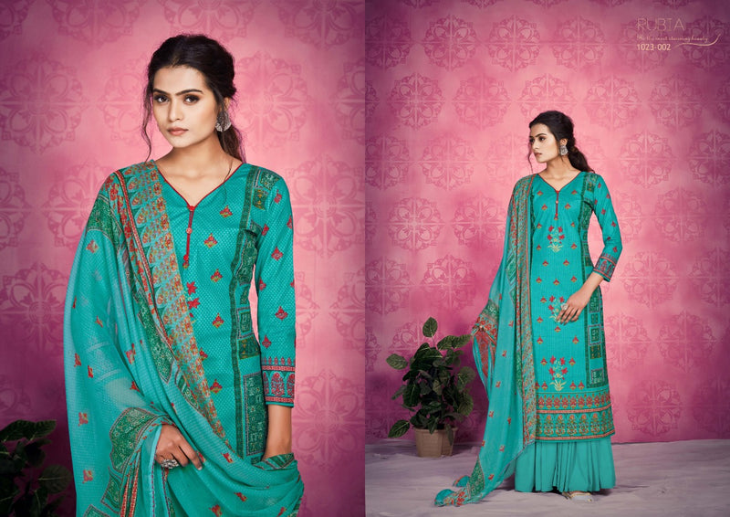Romani Rubia Cambric Cotton Stylish Designer Casual Wear Salwar Kameez