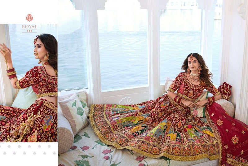 Royal Designer Vol 23 Dno 996 Fancy Stylish Designer Wedding Wear Lehenga Choli
