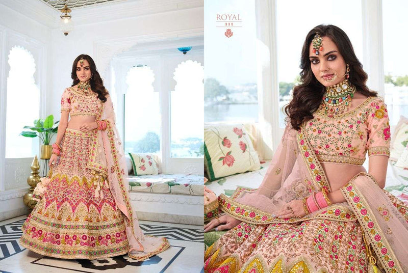 Royal Designer Vol 23 Dno 995 Fancy Stylish Designer Wedding Wear Lehenga Choli