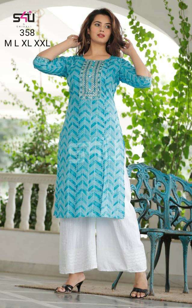 S4U 358 Official Wear Kurti