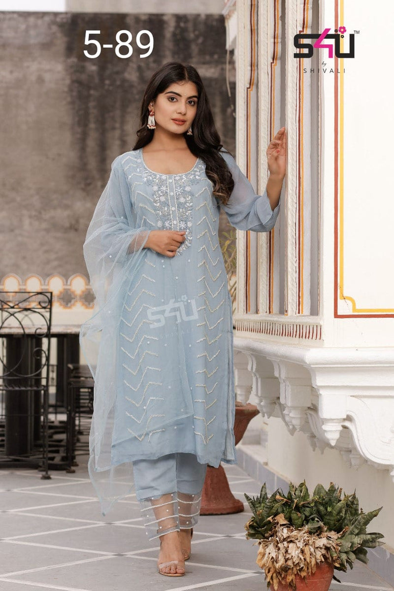 S4u Shivali Dno 89 Fancy Elegant Stylish Designer Party Wear Fancy Kurti