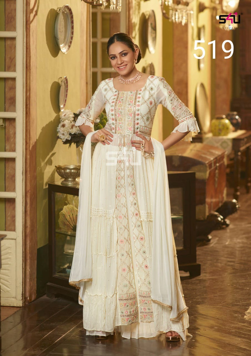 S4u Shivali Dno 519 Fancy Stylish Designer Party Wear Indo Western