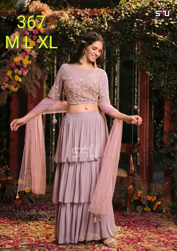 S4u Shivali Dno 367 Fancy Stylish Designer Party Wear Indo Western