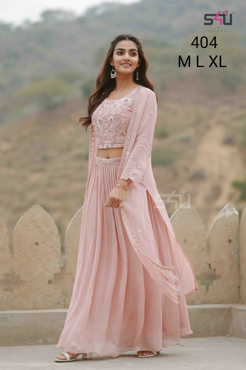 S4u Shivali Dno 404 Fancy Stylish Designer Party Wear Kurti