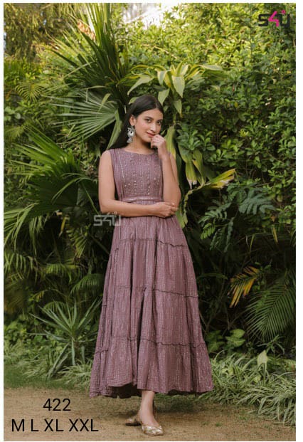S4u Shivali Dno 422 Fancy Stylish Designer Party Wear Kurti