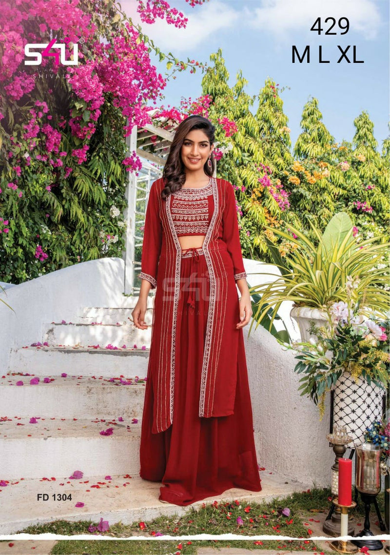 S4u Shivali Dno 429 Fancy Stylish Designer Graceful Look Kurti