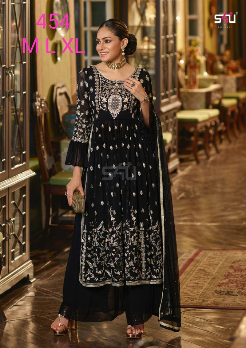 S4u Shivali Dno 454 Fancy Stylish Designer Wedding Wear Kurti