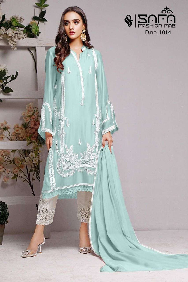 Safa Fashion Sf Dno 1014 C Georgette Stylish Designer Wear Kurti