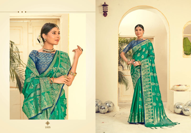 Saroj Nallini Vol 3 Silk Stylish Designer Festival Look Saree