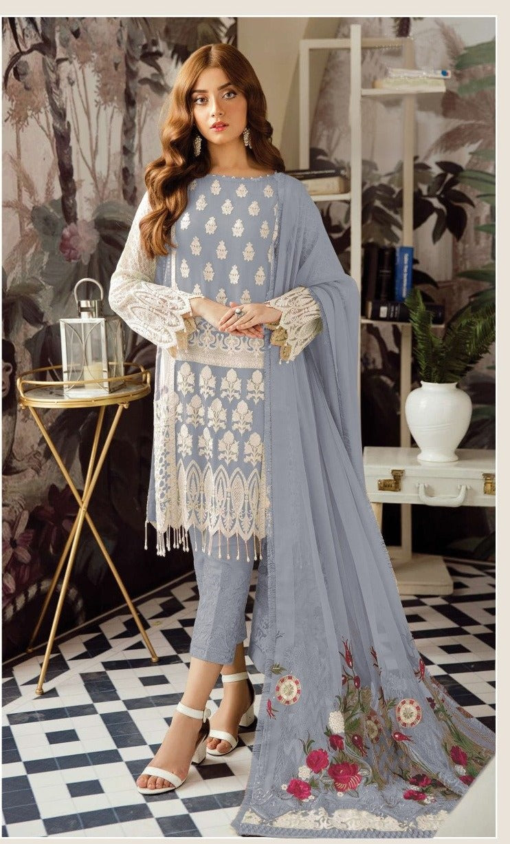 Scarlet Scarlet 1003 D Georgget Designer Salwar Kameez