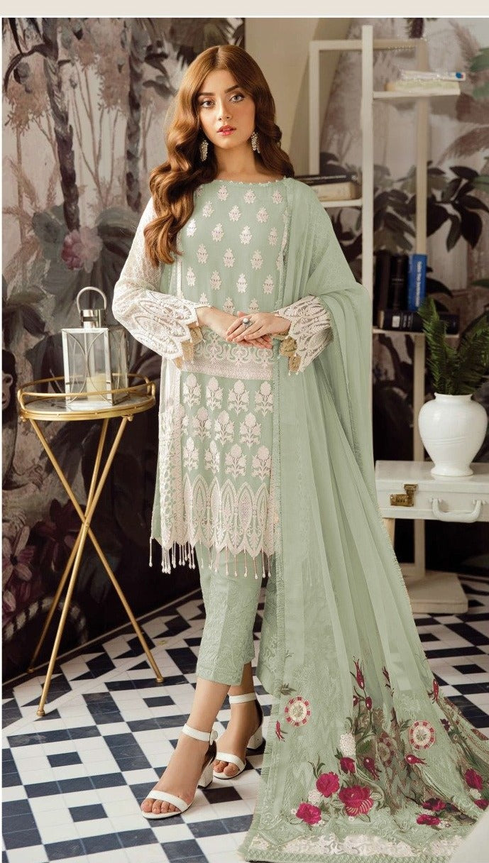 Scarlet Scarlet 1003 B Georgget Casual Wear Salwar Kameez