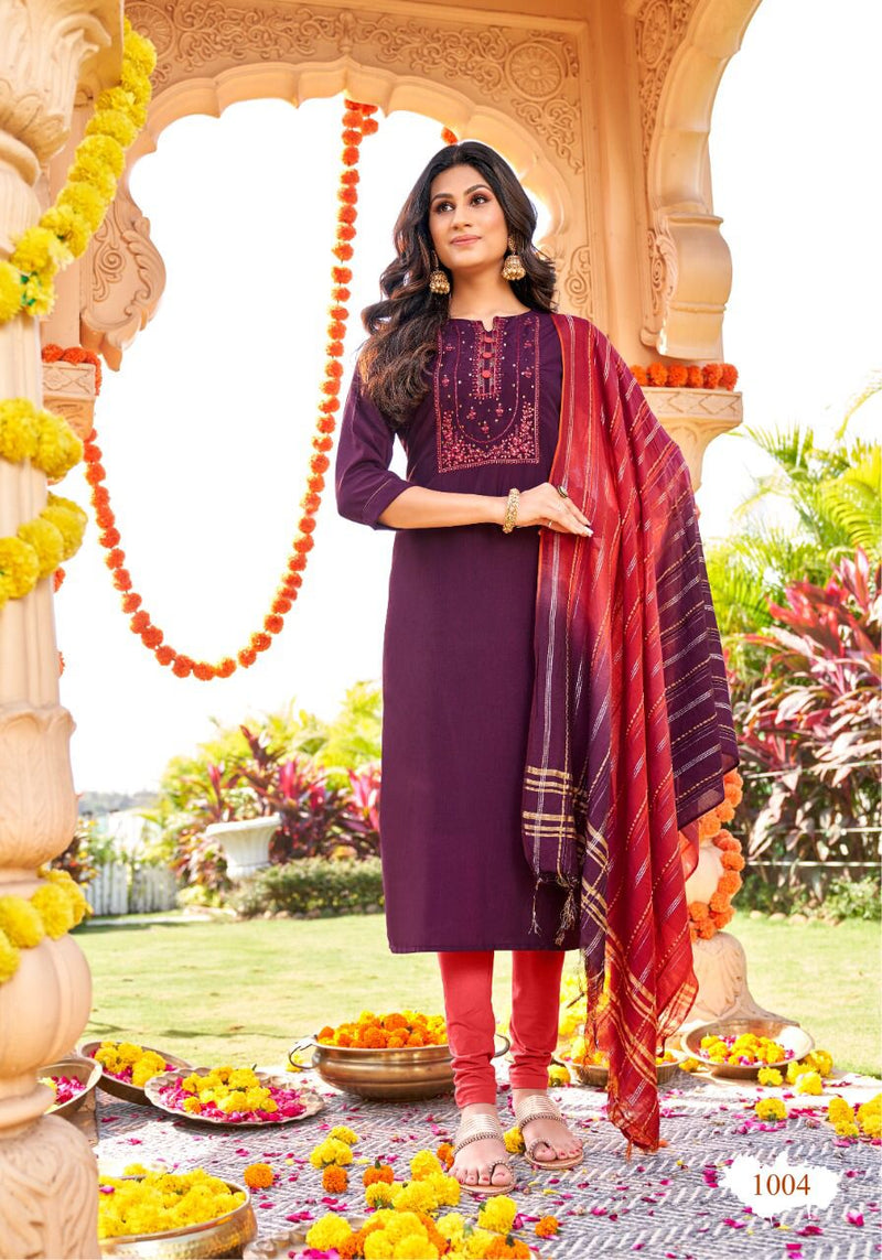Selesta Shehnaaz Chinon Silk Stylish Designer Wear Kurti