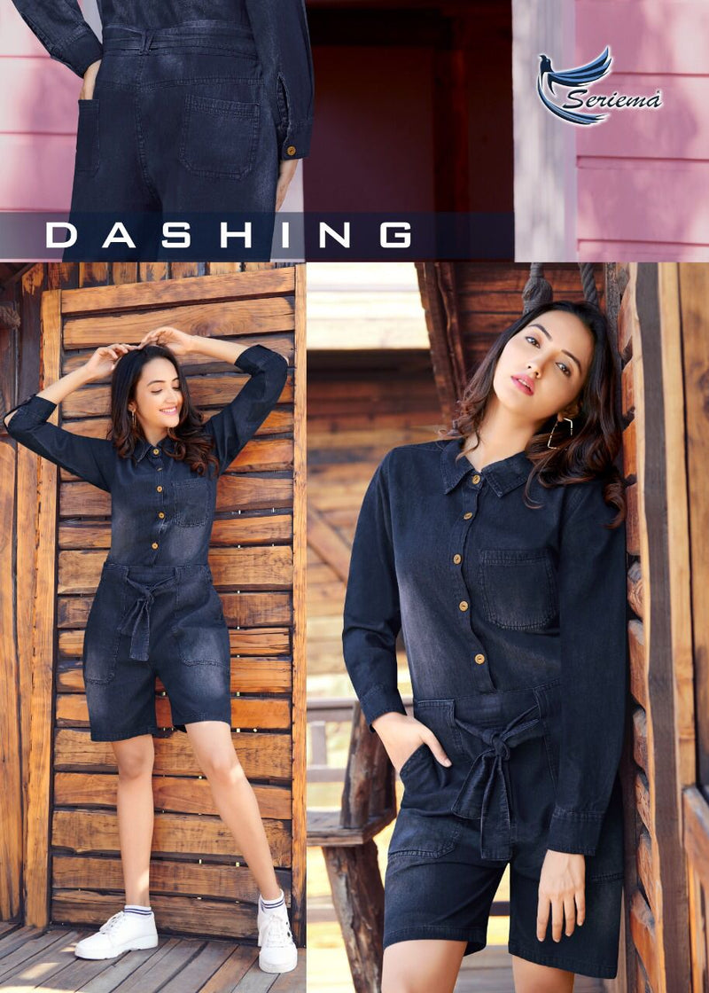 Seriema Denim Dungree Define Denim Stylish Dress