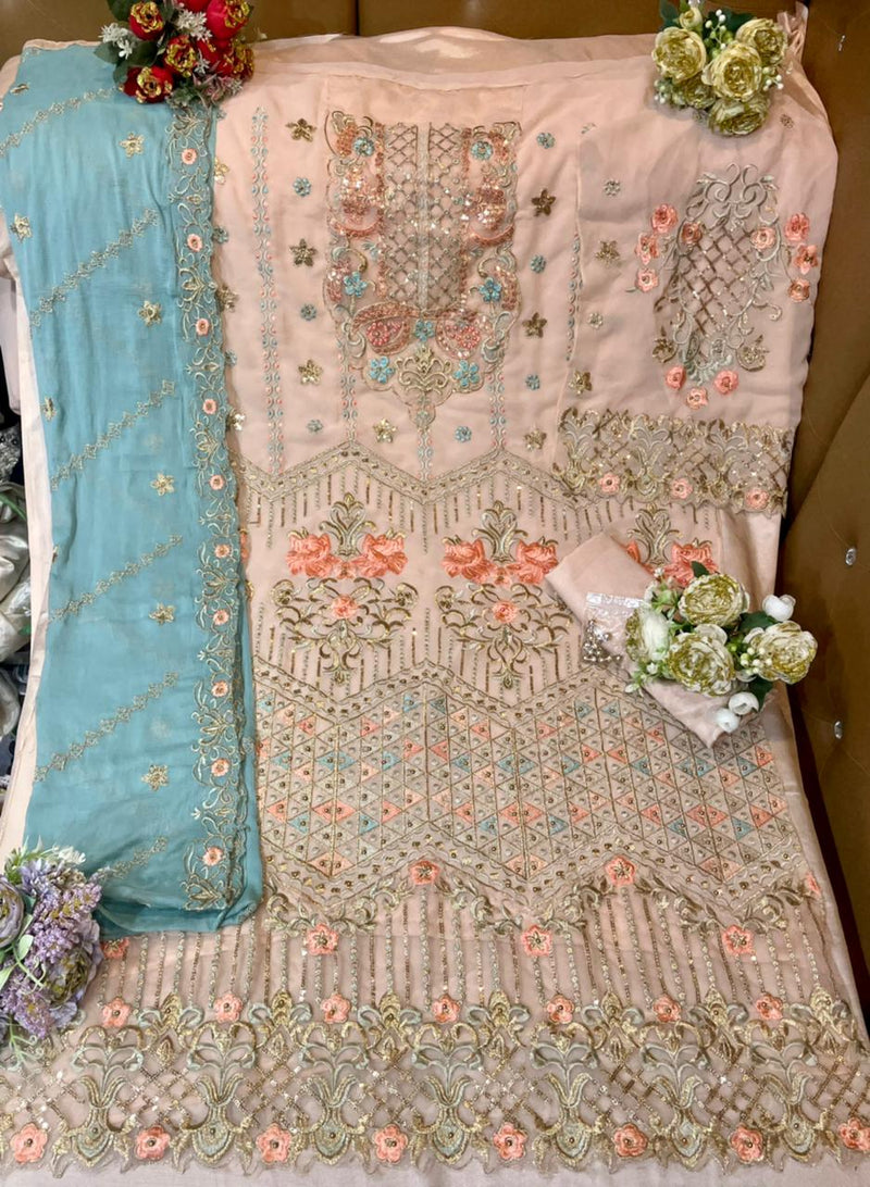 Shanaya Rose Amira S 68 Fox Georgeete Designer Salwar Suit