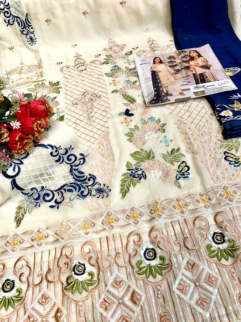 Shanaya Rose Amira S 76 Fox Georgeete Stylish Designer Salwar Suit