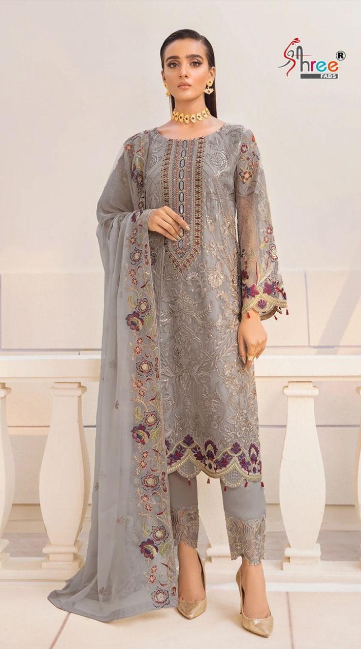 Shree Fabs S 397 Georgette Heavy Embroidered Work Pakistani Salwar Kameez