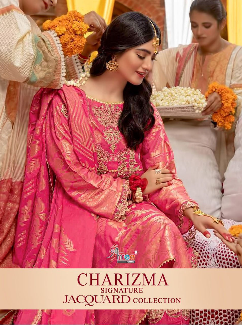 Shree Fab Charizma Signature Jecquard Stylish Designer Festival  Wear Salwar Kameez
