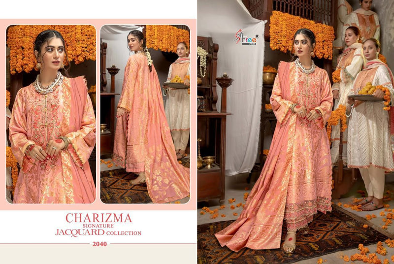 Shree Fab Charizma Signature Jecquard Stylish Designer Festival  Wear Salwar Kameez