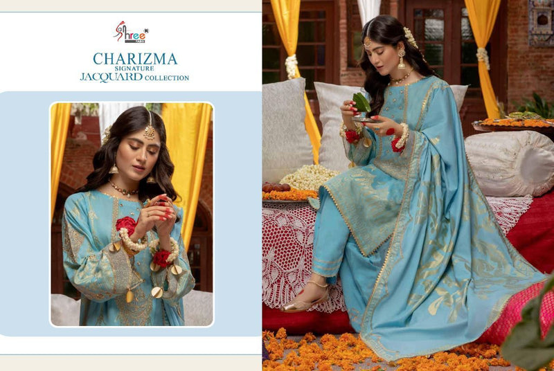 Shree Fab Charizma Signature Jecquard Stylish Designer Festival  Wear Salwar Kameez