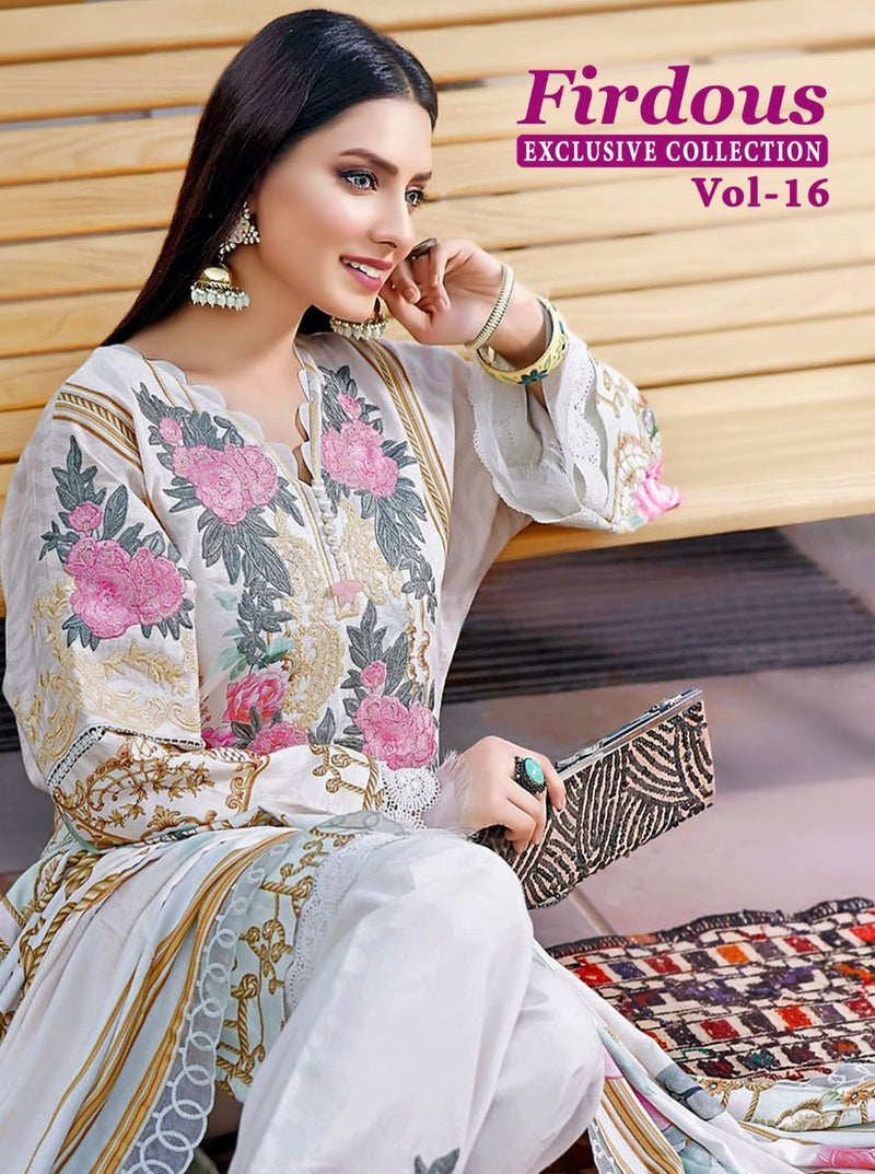 Shree Fab Vol 16 Cotton Stylish Designer Wear Salwar Suit