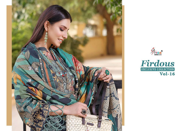 Shree Fab Vol 16 Cotton Stylish Designer Wear Salwar Suit