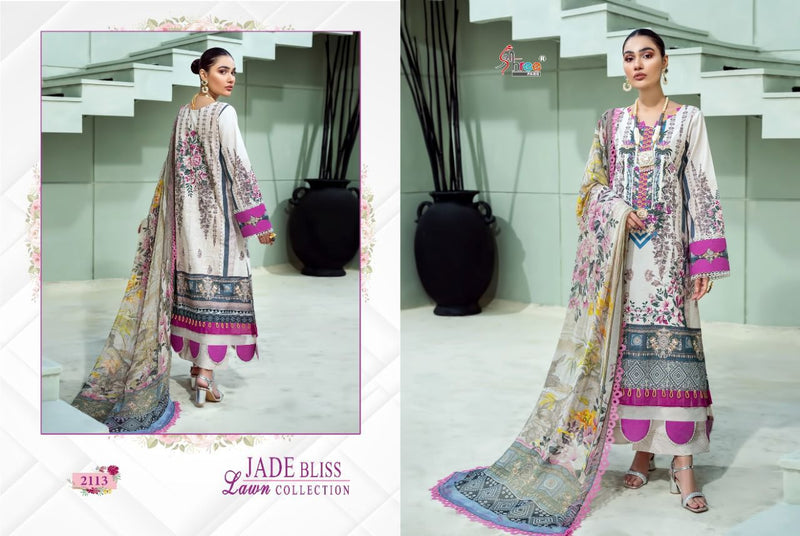 Shree Fab Jade Bliss Lawn Cotton Stylish Designer Casual Pakistani Style Salwar Suit