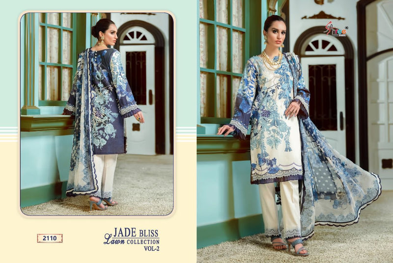 Shree Fab Jade Bliss Lawn Collection Vol 2 Lawn Cotton Stylish Designer Casual Wear Salwar Suit