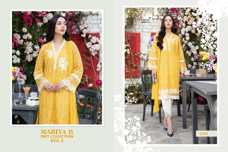 Shree Fab Maria B Vol 2 Cotton Stylish Designer Casual Wear Pret Salwar Suit