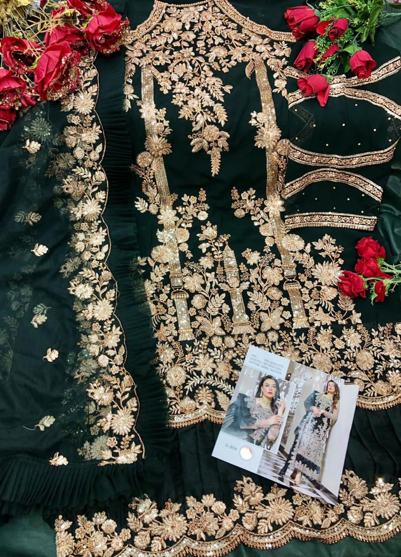 Shree Fab S 359 Georgget Graceful Stylish Designer Salwar Suit