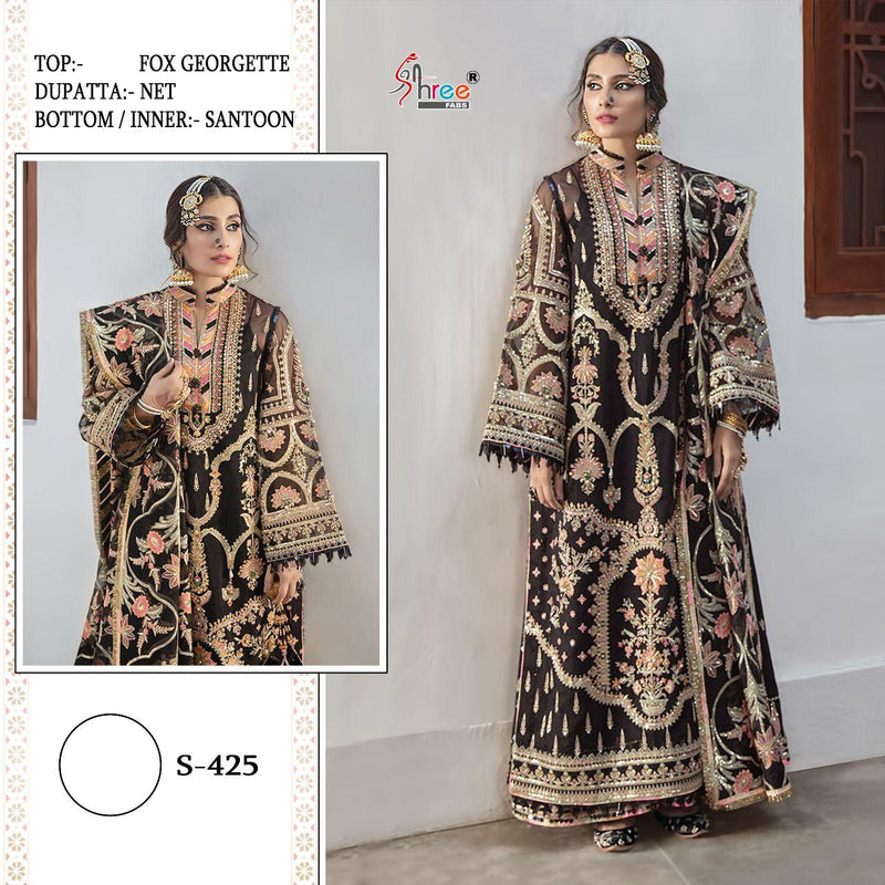 Shree Fab Dno. S 425 Bridal Wear Salwar Kameez