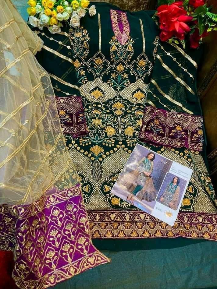 Shree Fabs S 290 Georgget Designer Salwar Kameez