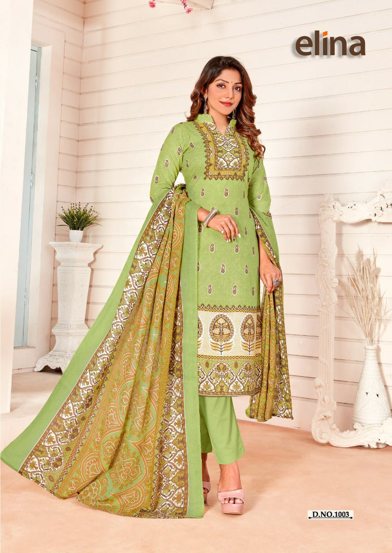 Skt Product Elina Cotton Stylish Designer Printed Casual Wear Salwar Kameez