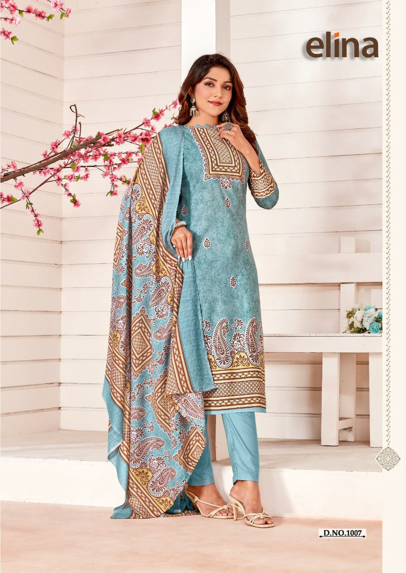 Skt Product Elina Cotton Stylish Designer Printed Casual Wear Salwar Kameez