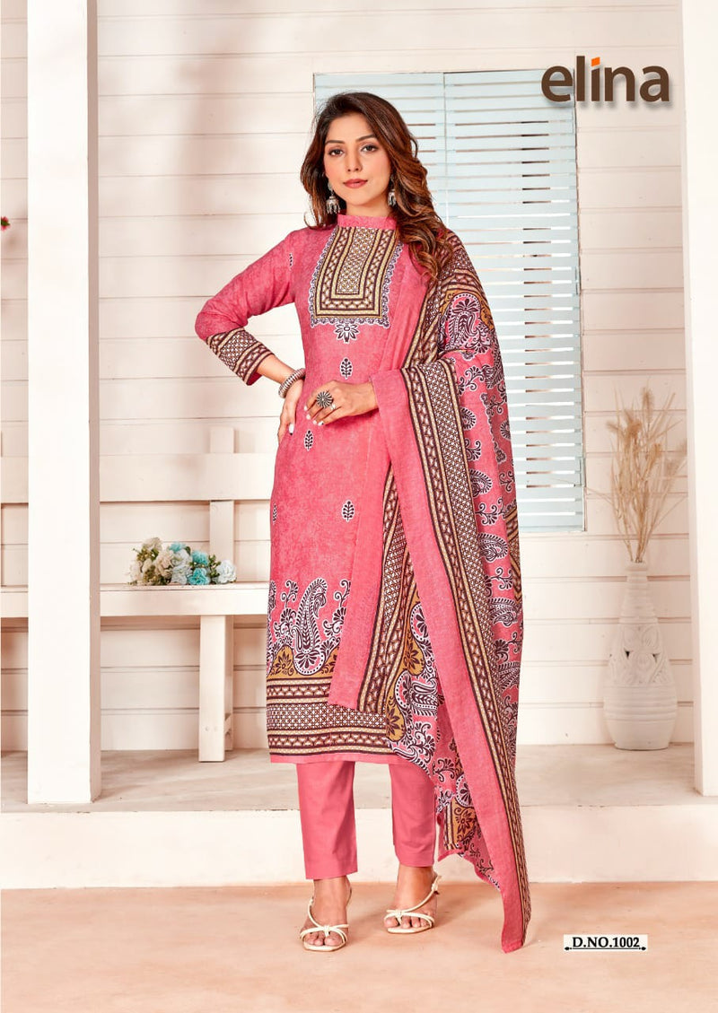 Skt Product Elina Cotton Stylish Designer Printed Casual Wear Salwar Kameez