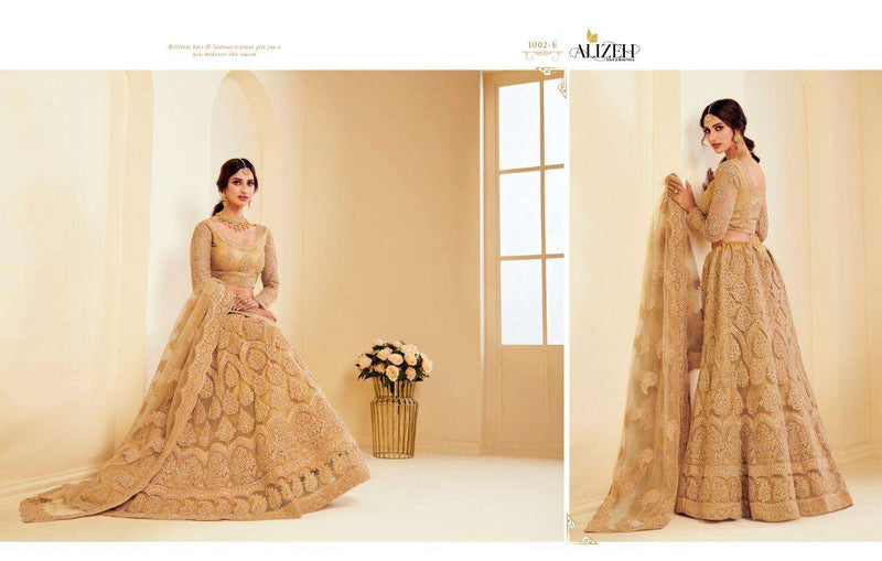 Alizeh The White Bride Classic Designer Bridal Wear Lehenga Collection
