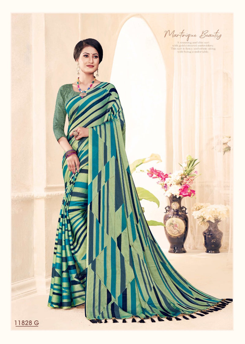 Vaalabhi Print Saree Firangi 11828 Designer Wear Saree
